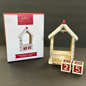 Hallmark Keepsake Countdown to Christmas Ornament Hanger 2022 Member Exclusive C